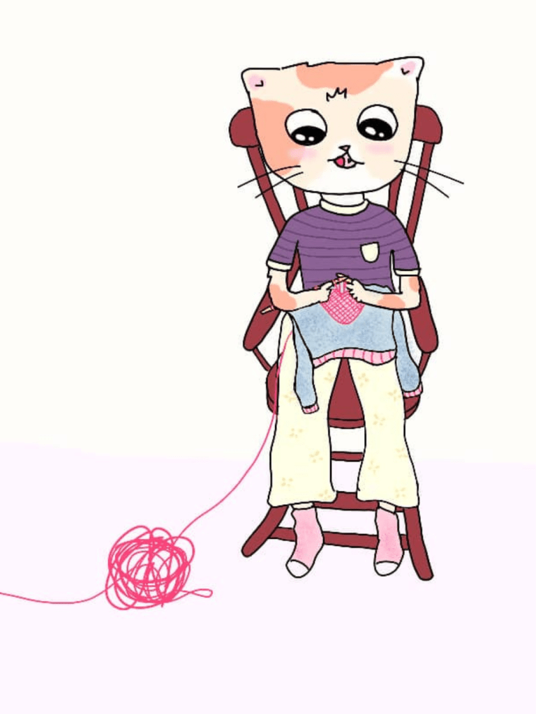 hilo rojo colgando a la nada